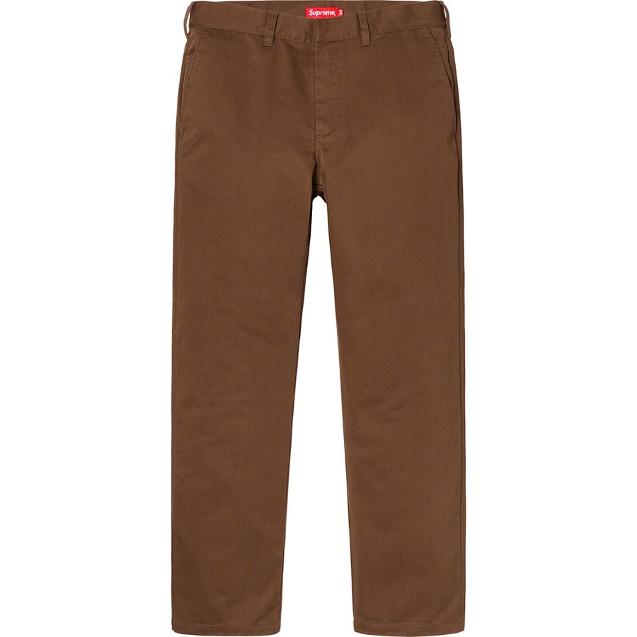 Supreme Work Pant (SS19) - Brown - $118