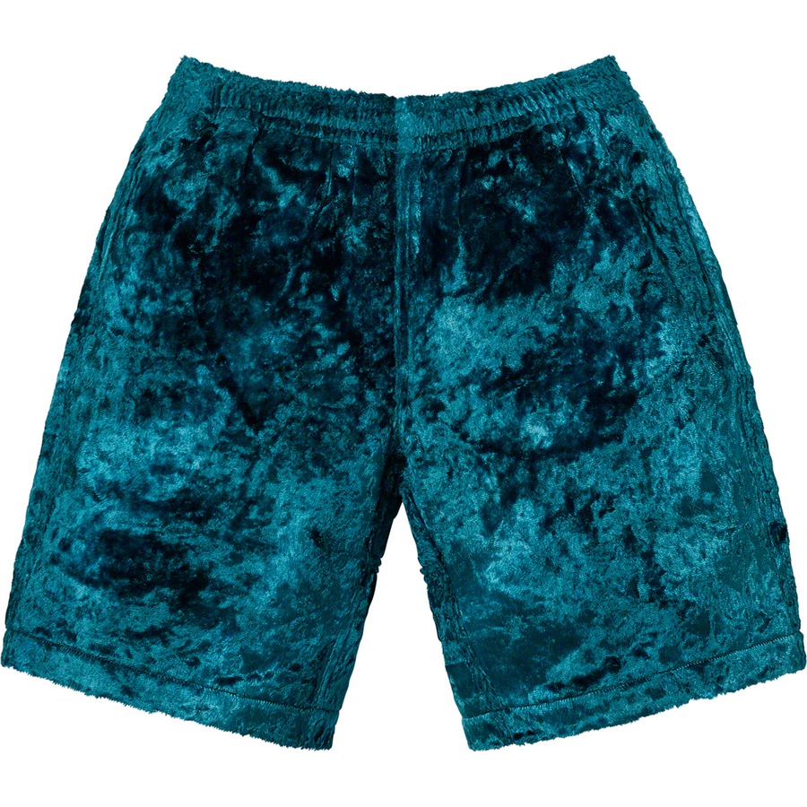 Details on Fuzzy Pile Short Teal from spring summer
                                                    2019 (Price is $148)