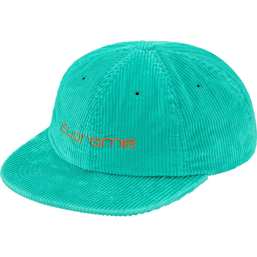 Details on Corduroy Compact Logo 6-Panel Teal from spring summer
                                                    2019 (Price is $54)
