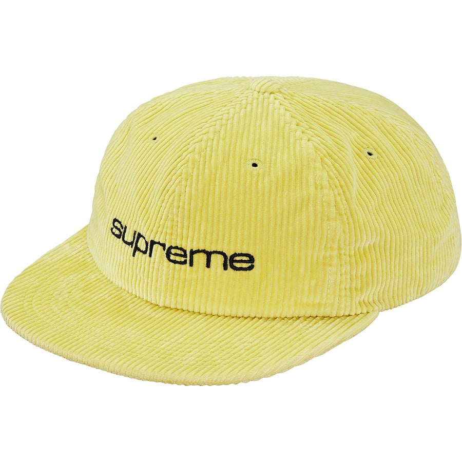 Details on Corduroy Compact Logo 6-Panel Lime from spring summer
                                                    2019 (Price is $54)