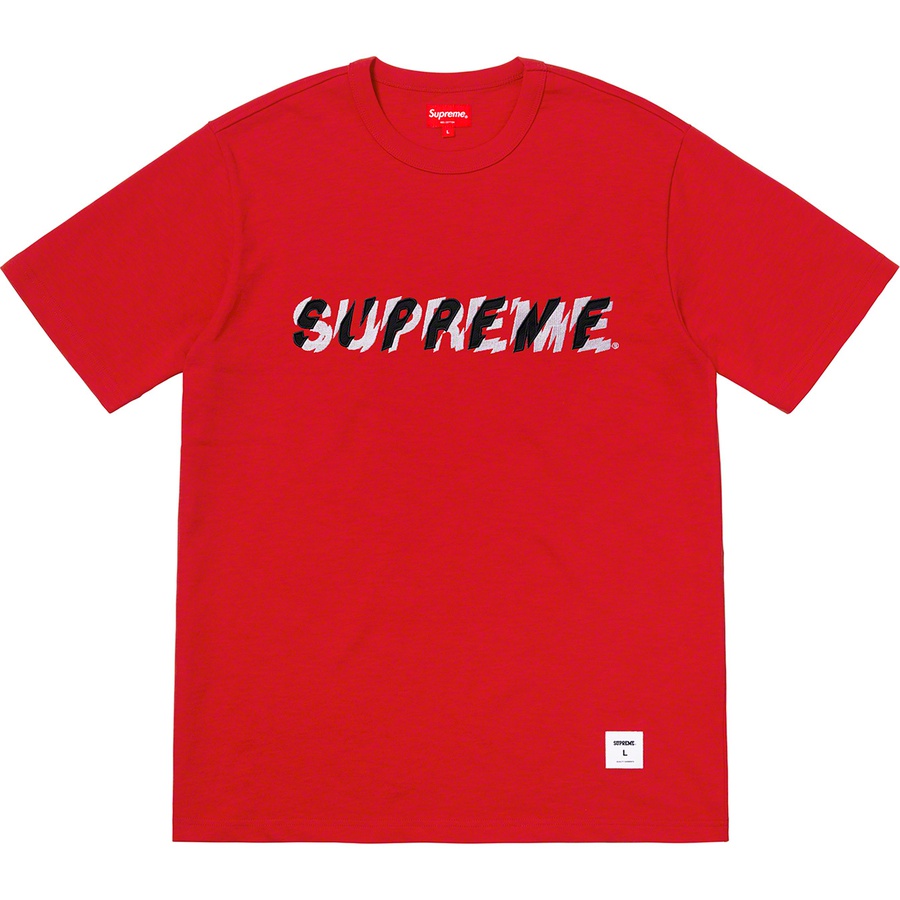Details on Shatter Tee Red from spring summer 2019 (Price is $88)