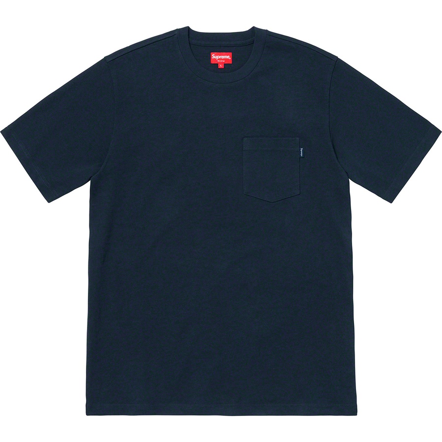 Details on S S Pocket Tee 1 Navy from spring summer
                                                    2019 (Price is $62)