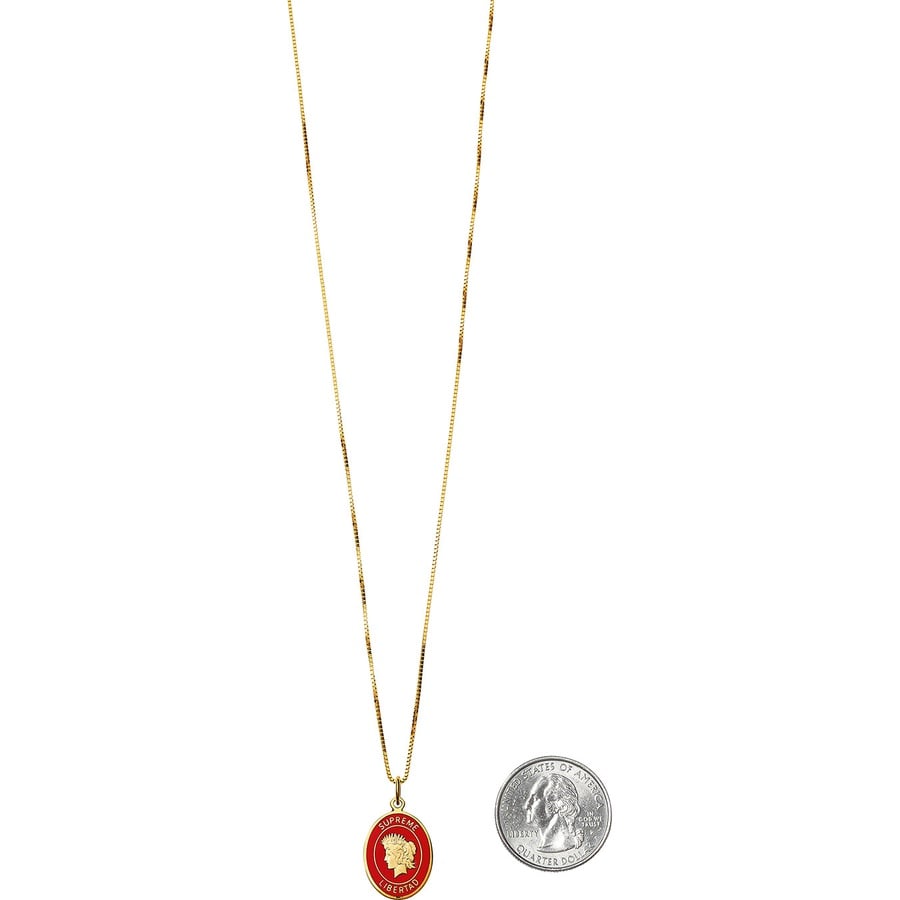 Details on Libertad Gold Pendant Gold from spring summer
                                                    2019 (Price is $398)