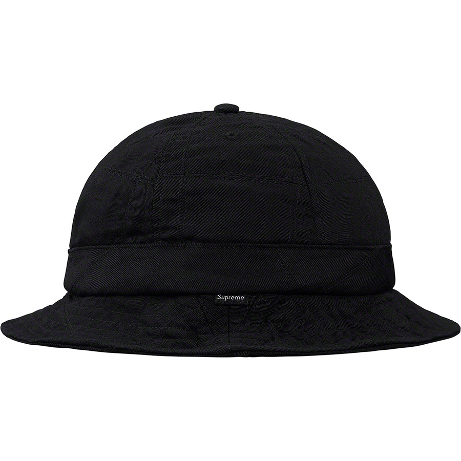 Details on Patchwork Bell Hat Black from spring summer 2019 (Price is $58)