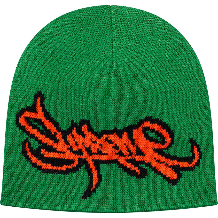 Details on Tag Logo Beanie Green from spring summer
                                                    2019 (Price is $32)