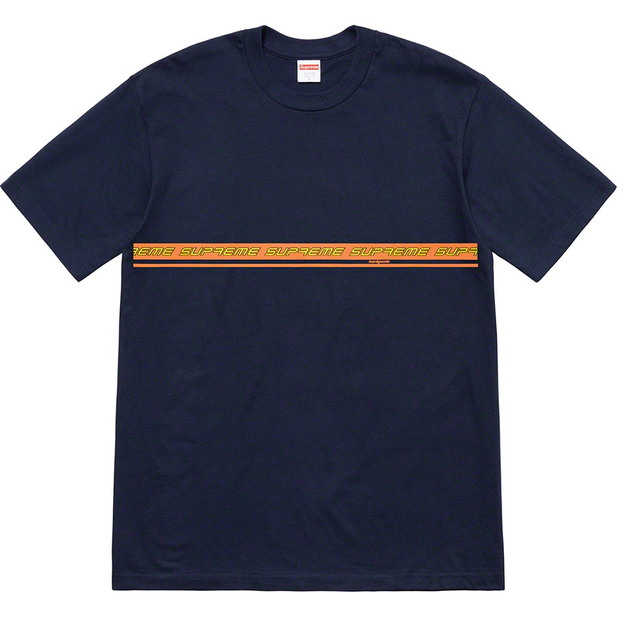 Details on Hard Goods Tee Navy from spring summer
                                                    2019 (Price is $38)