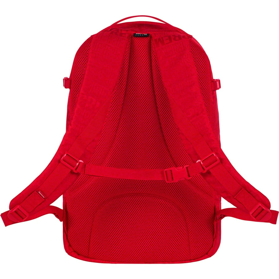 Details on Backpack Red from spring summer
                                                    2019 (Price is $158)