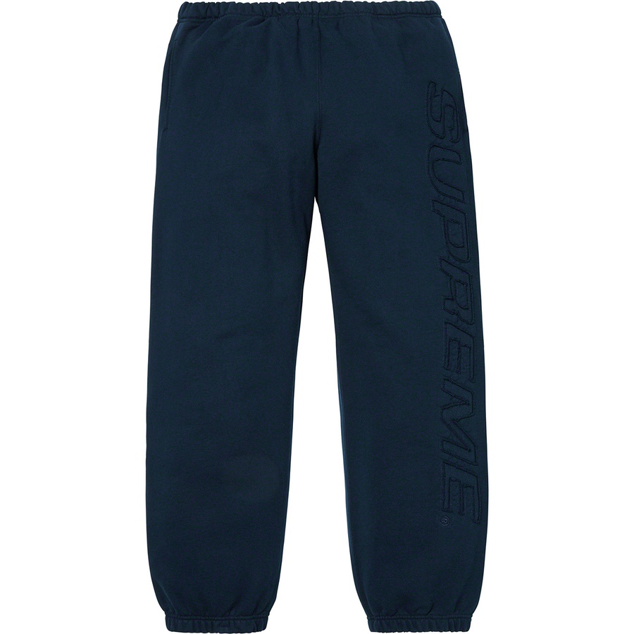 Details on Set In Logo Sweatpant Navy from spring summer
                                                    2019 (Price is $148)