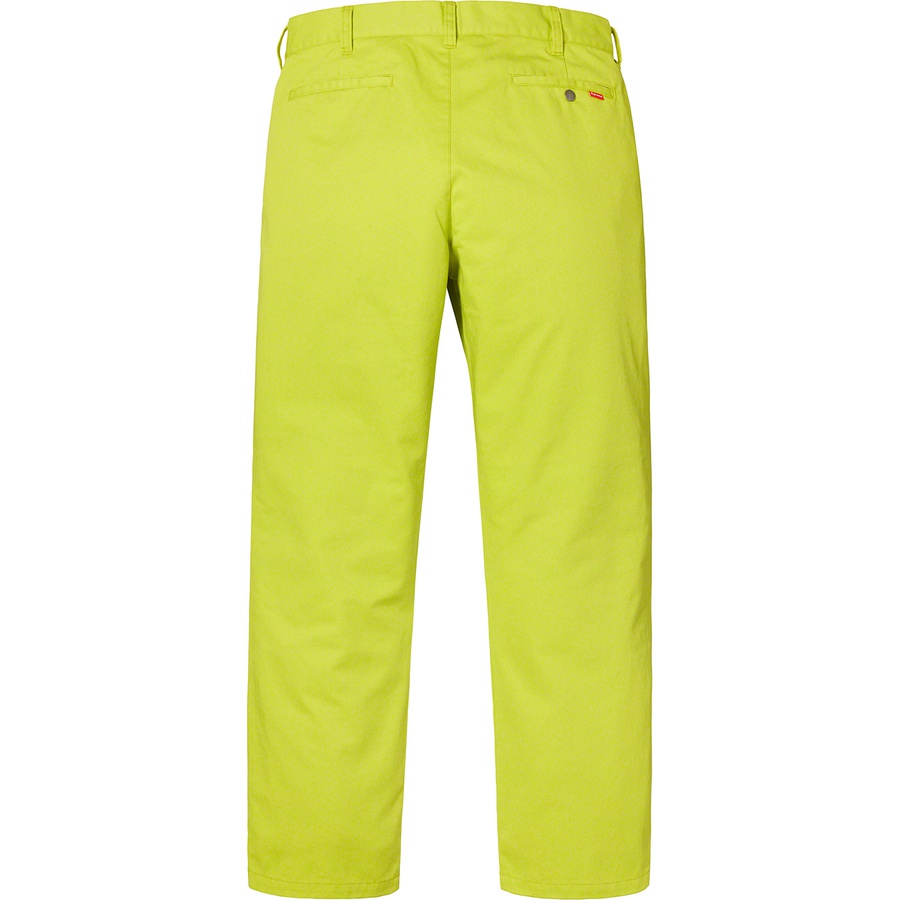 Details on Work Pant Hi Vis Yellow from spring summer
                                                    2019 (Price is $118)