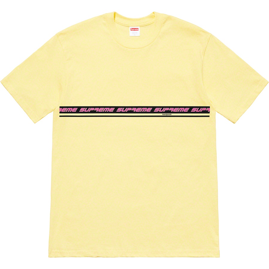 Details on Hard Goods Tee Pale Yellow from spring summer 2019 (Price is $38)