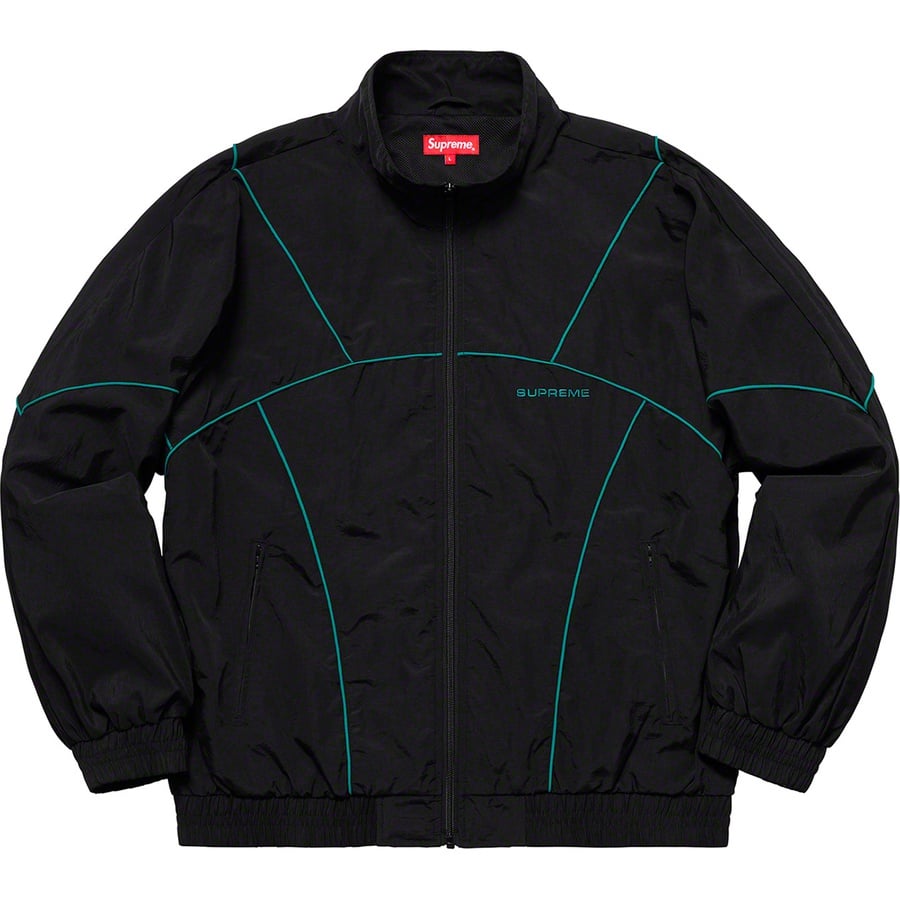 Details on Piping Track Jacket Black from spring summer
                                                    2019 (Price is $168)