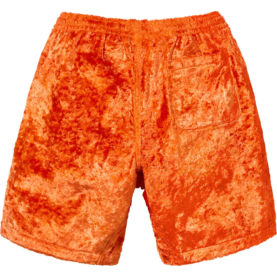 Details on Fuzzy Pile Short Orange from spring summer
                                                    2019 (Price is $148)