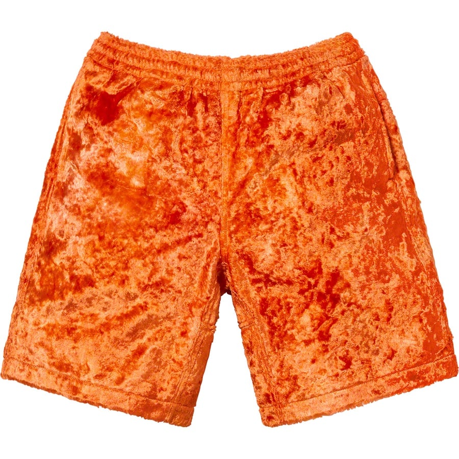 Details on Fuzzy Pile Short Orange from spring summer
                                                    2019 (Price is $148)