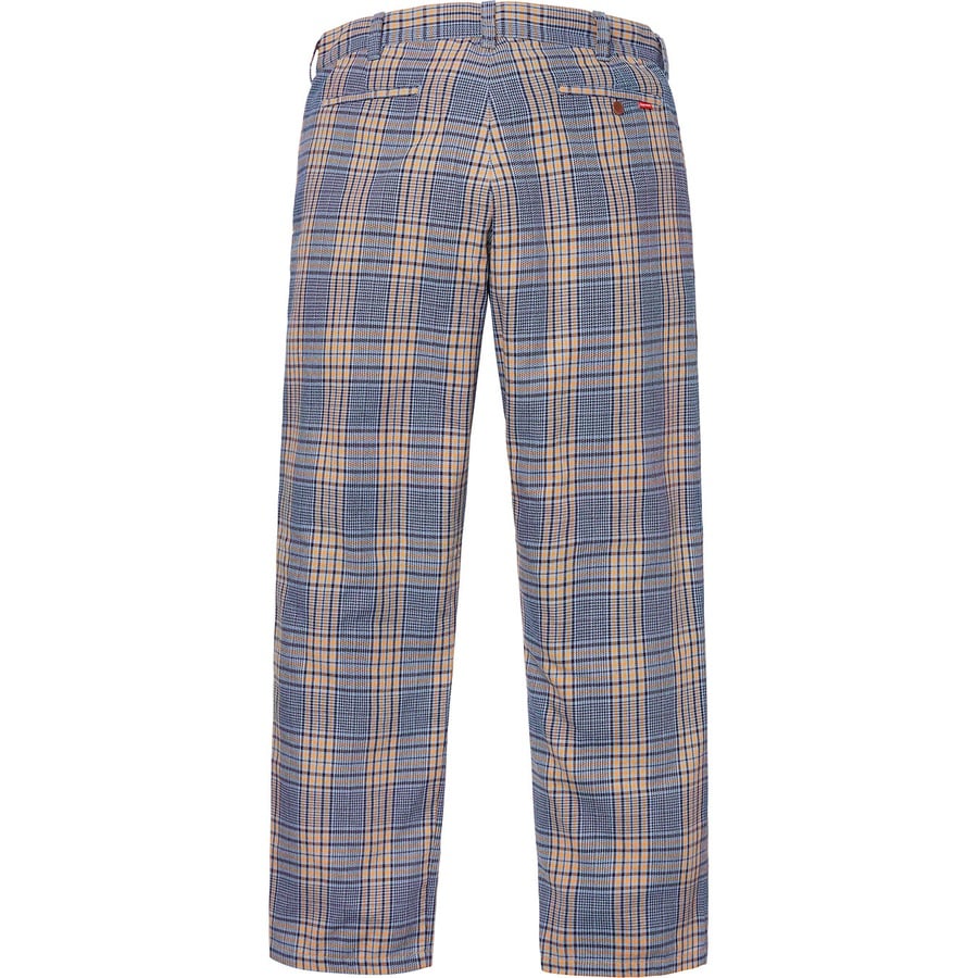 Details on Work Pant Blue Plaid from spring summer
                                                    2019 (Price is $118)