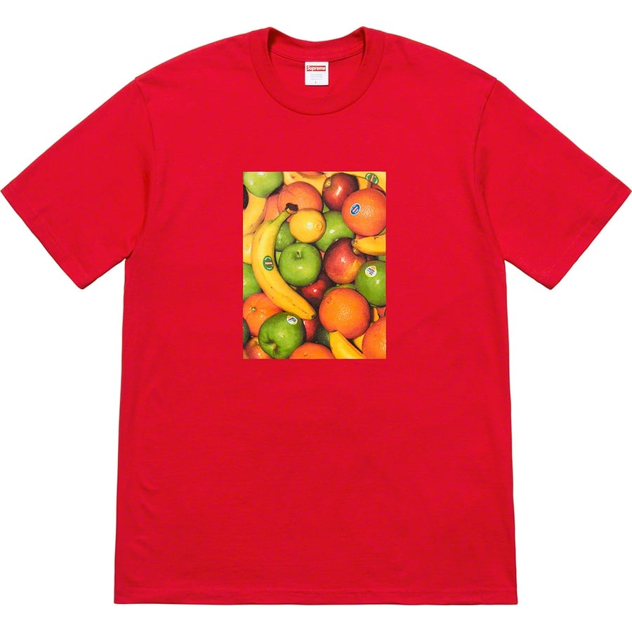 Details on Fruit Tee Red from spring summer
                                                    2019 (Price is $38)