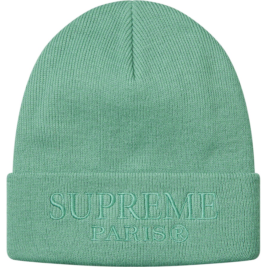 Details on Tonal Logo Beanie Light Teal from spring summer
                                                    2019 (Price is $32)