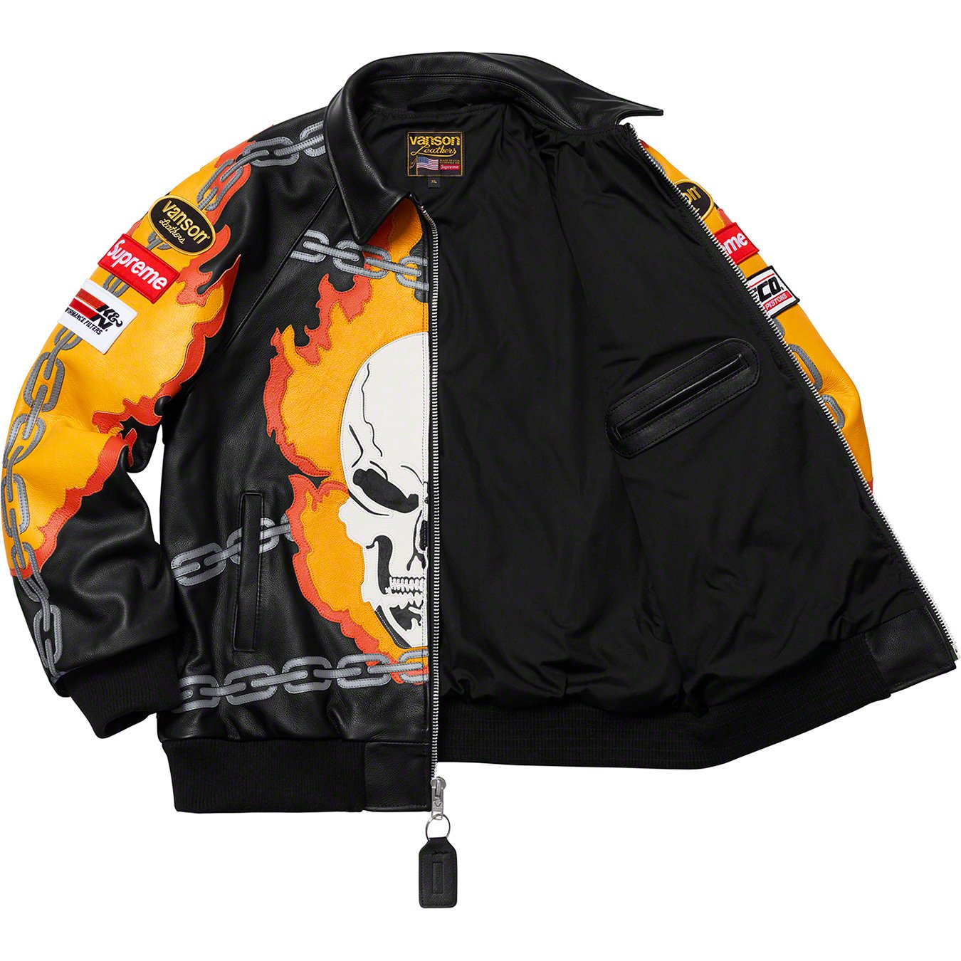 Supreme®/Vanson Leathers® Ghost Rider© Jacket - Supreme Community
