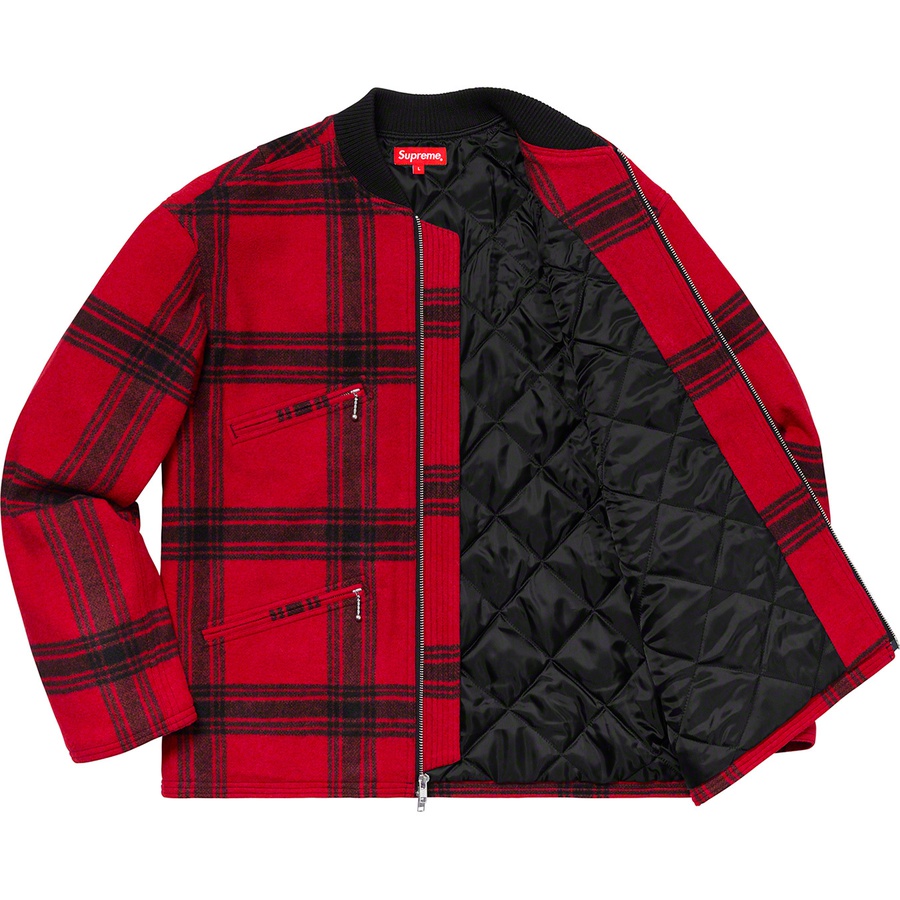 Details on Zip Car Jacket Red from spring summer
                                                    2019 (Price is $228)