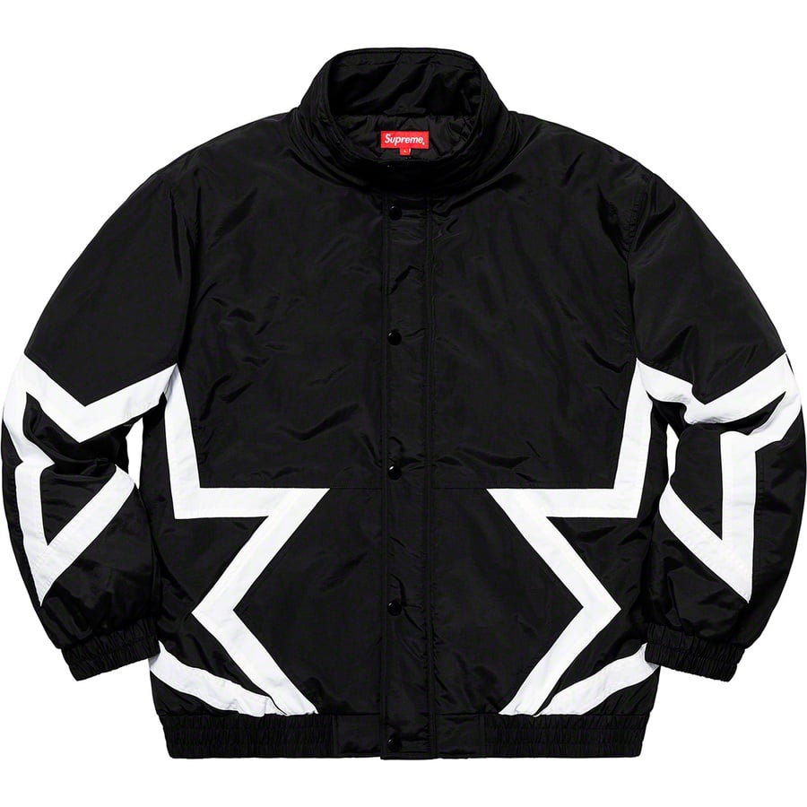 Details on Stars Puffy Jacket Black from spring summer
                                                    2019 (Price is $198)