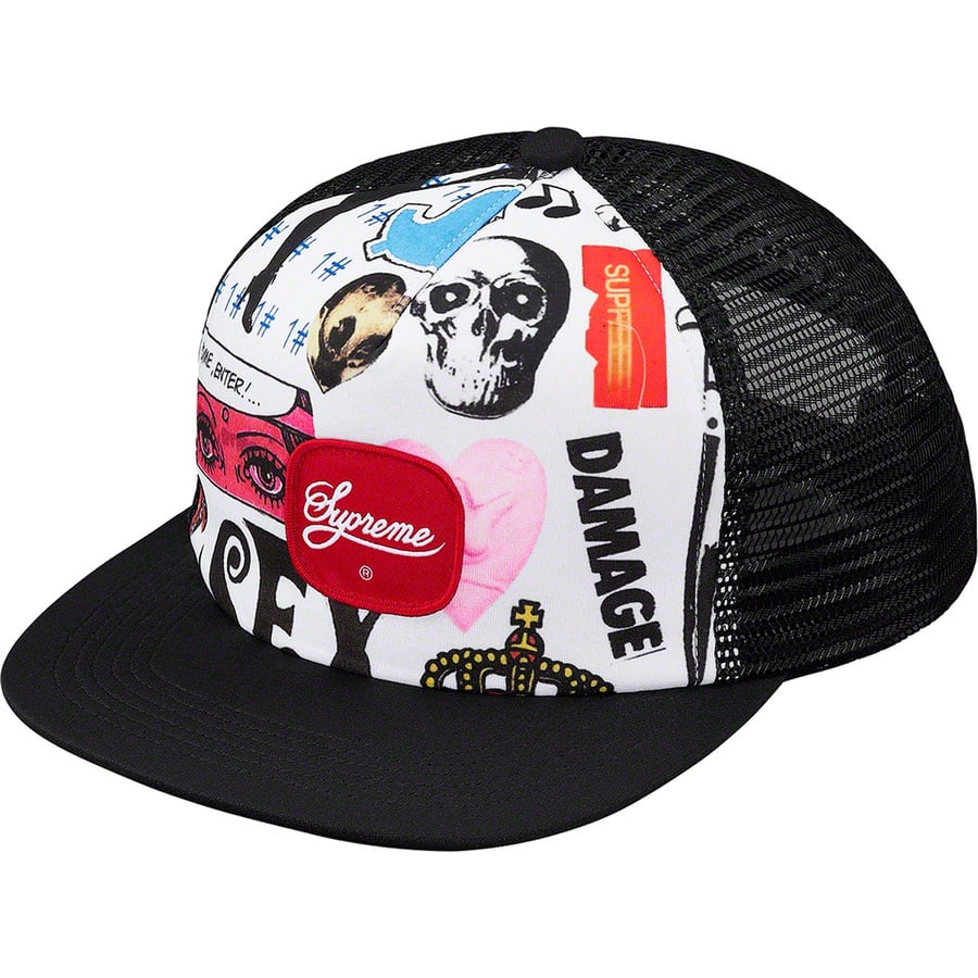 supreme blood lust mesh back 5-panel 黒