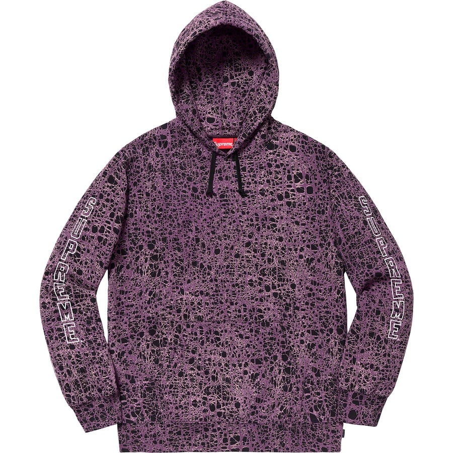 Details on Marble Hooded Sweatshirt Purple from spring summer
                                                    2019 (Price is $148)