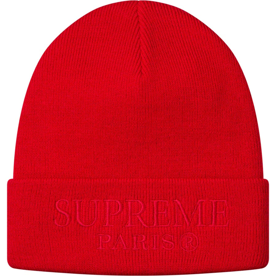 Details on Tonal Logo Beanie Red from spring summer
                                                    2019 (Price is $32)