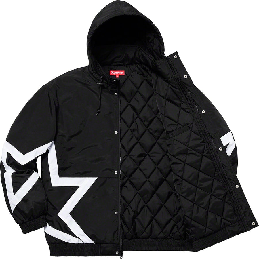 Details on Stars Puffy Jacket Black from spring summer
                                                    2019 (Price is $198)