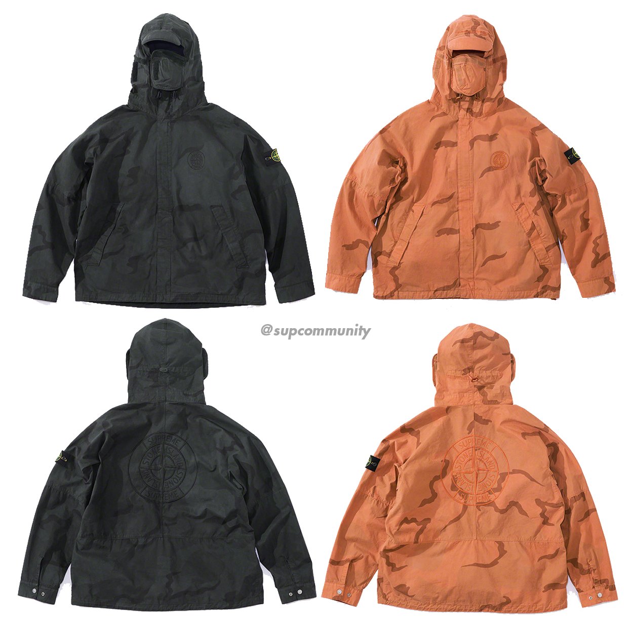 stone island supreme riot jacket