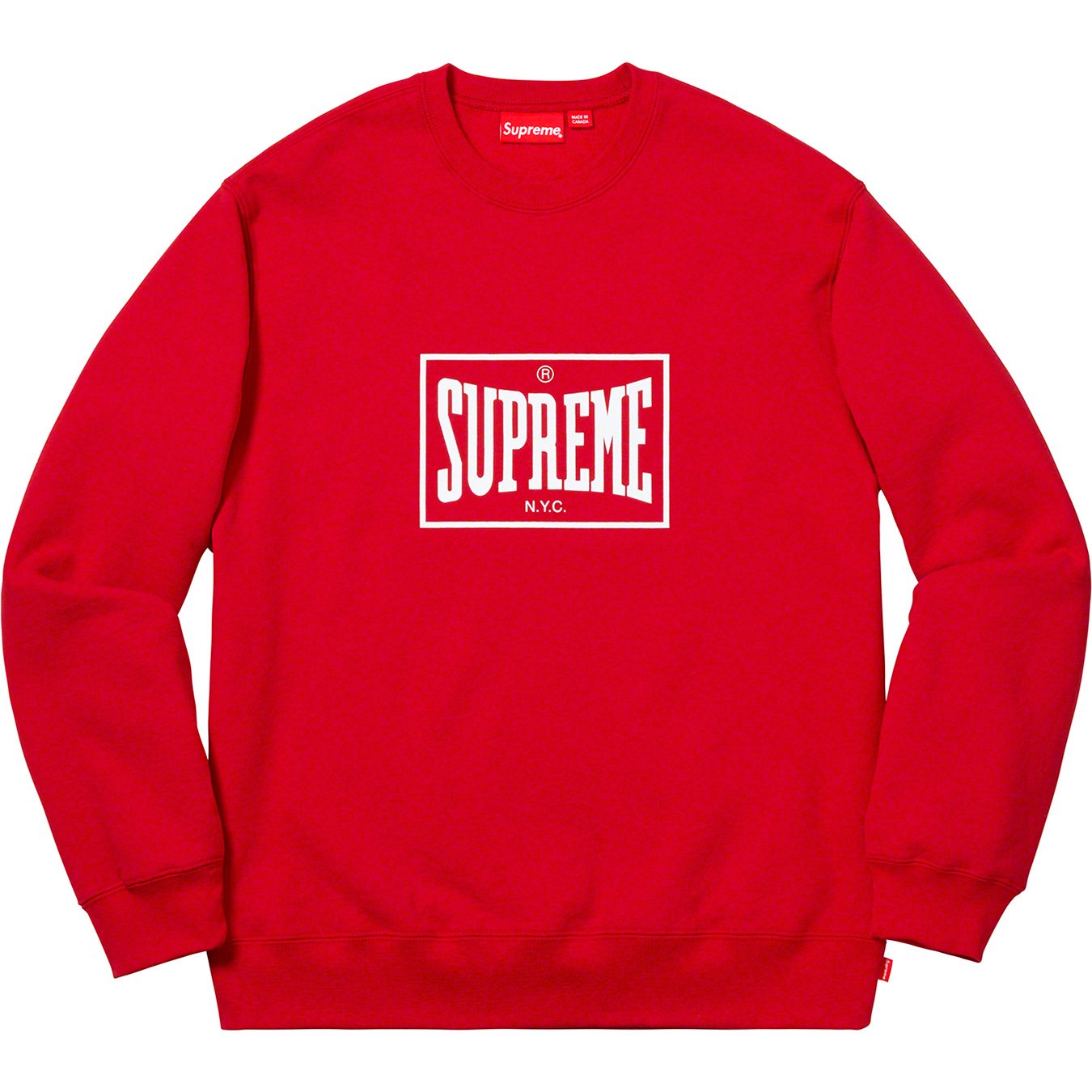 supreme warm up crewneck Lサイズ