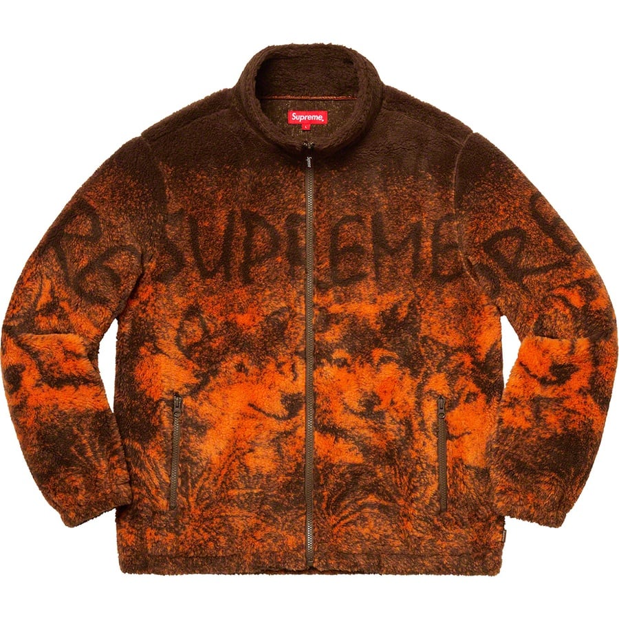 Details on Wolf Fleece Jacket Brown from spring summer
                                                    2019 (Price is $198)