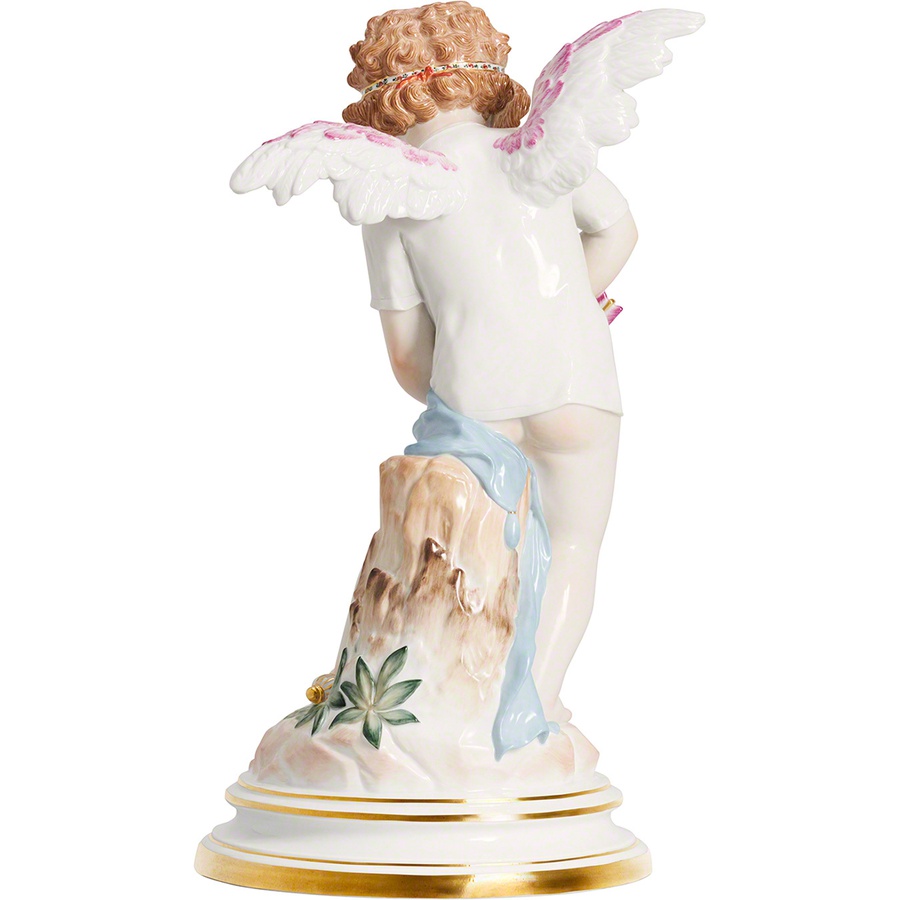 Details on Supreme Meissen Hand-Painted Porcelain Cupid Figurine Multicolor from spring summer
                                                    2019 (Price is $3998)