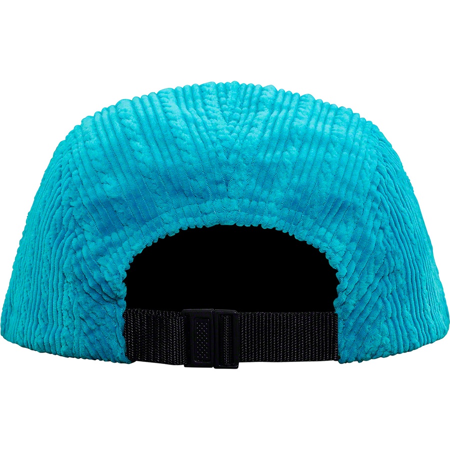 Details on Rope Corduroy Camp Cap Bright Blue from spring summer
                                                    2019 (Price is $48)