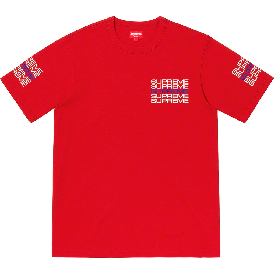 Details on Stack Logo Tee Red from spring summer
                                                    2019 (Price is $78)