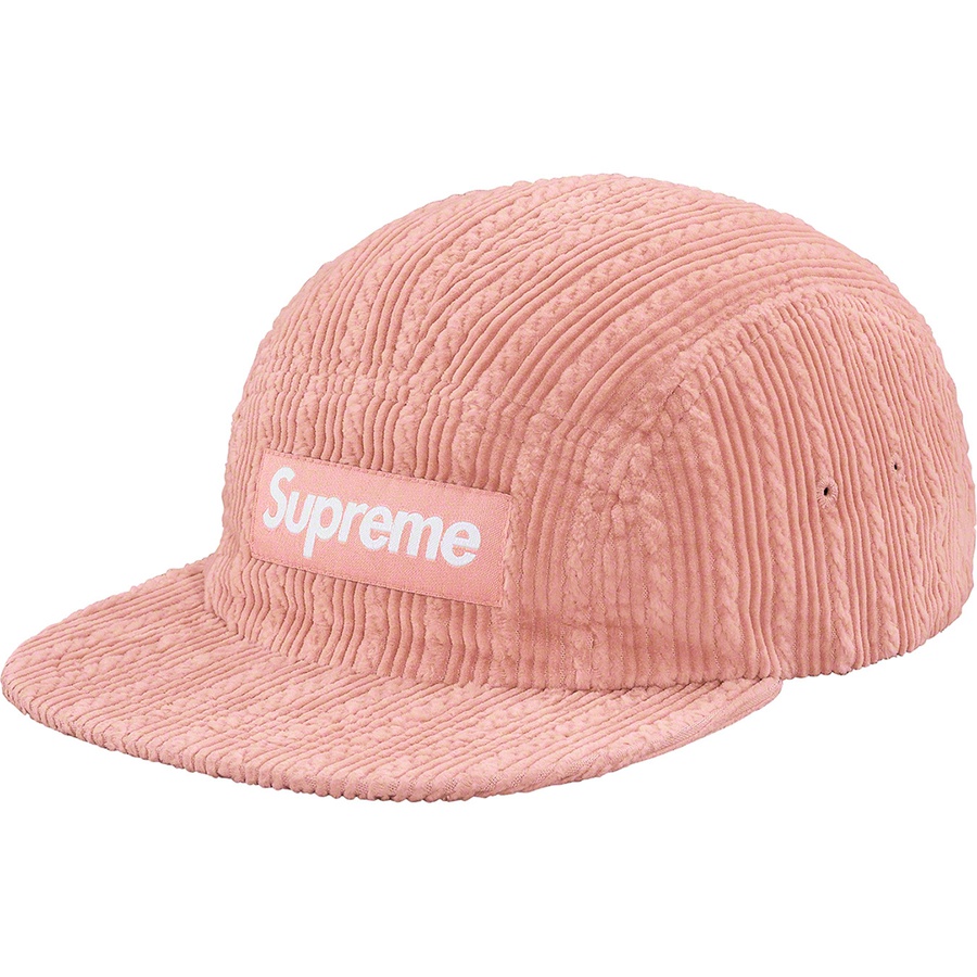 Details on Rope Corduroy Camp Cap Pink from spring summer
                                                    2019 (Price is $48)