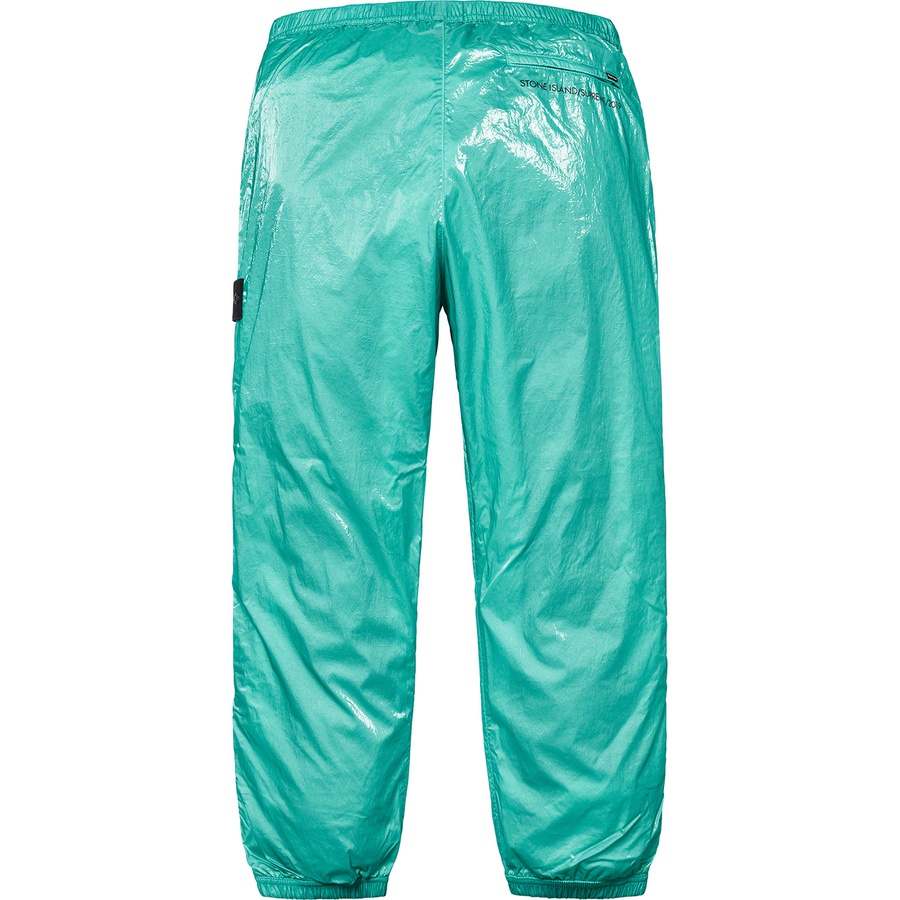 Details on Supreme Stone Island New Silk Light Pant Light Blue from spring summer
                                                    2019 (Price is $318)