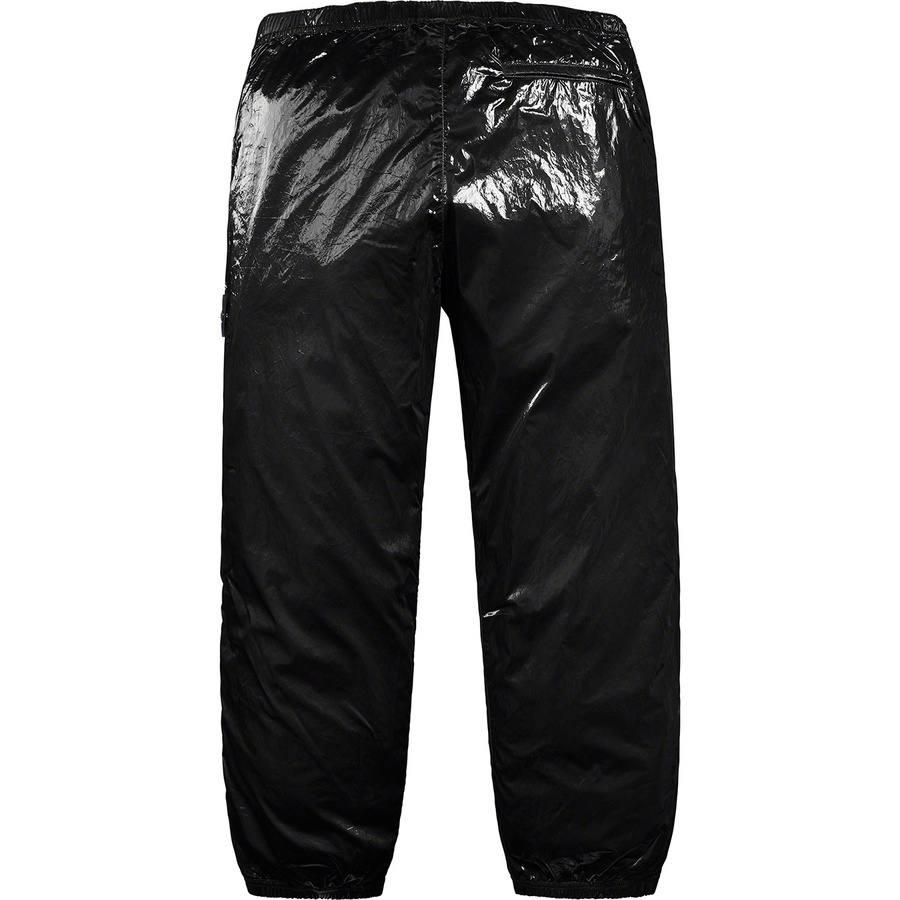 Details on Supreme Stone Island New Silk Light Pant Black from spring summer
                                                    2019 (Price is $318)