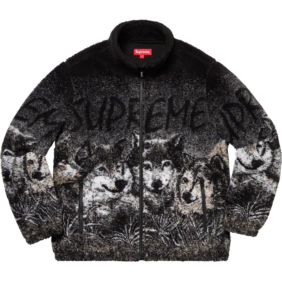 Details on Wolf Fleece Jacket Black from spring summer
                                                    2019 (Price is $198)