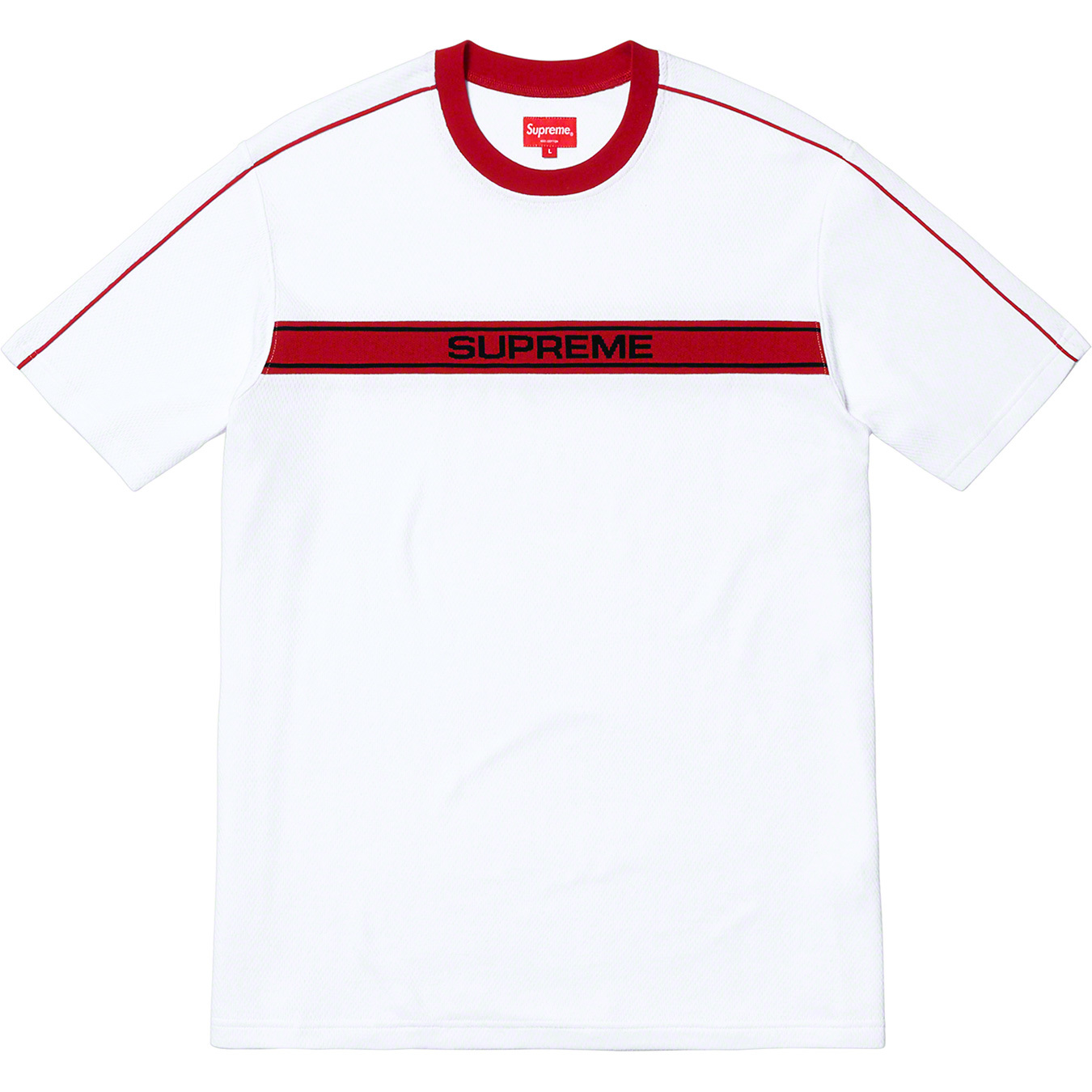 Chest Stripe Logo S S Top - spring summer 2019 - Supreme