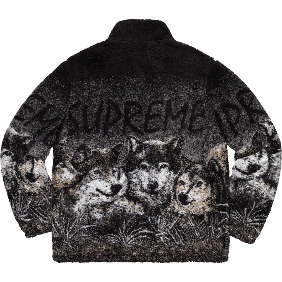 Details on Wolf Fleece Jacket Black from spring summer
                                                    2019 (Price is $198)