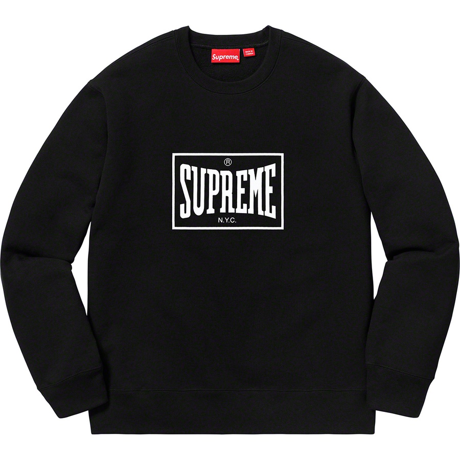 Details on Warm Up Crewneck Black from spring summer
                                                    2019 (Price is $138)