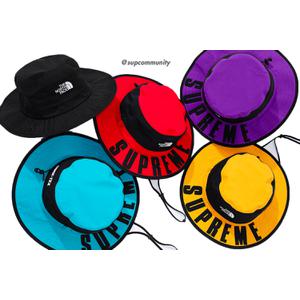 supreme the north face arc logo horizon breeze hat