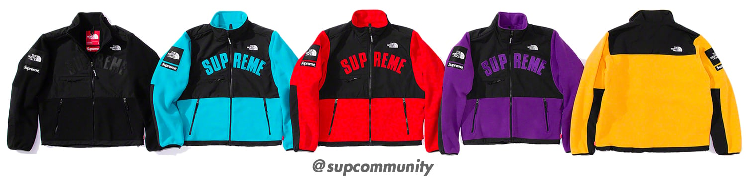 supreme denali fleece