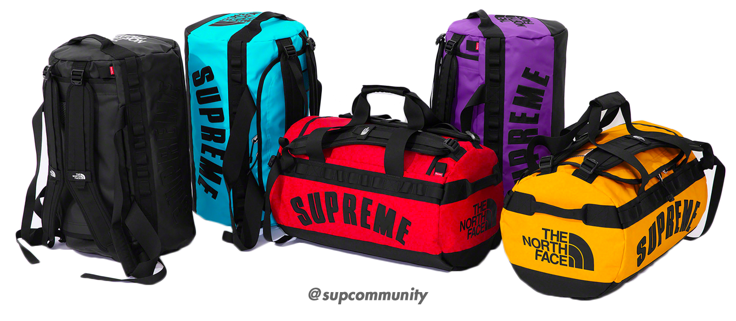 Details Supreme Supreme®/The North Face® Arc Logo Small Base Camp Duffle Bag - Supreme Community