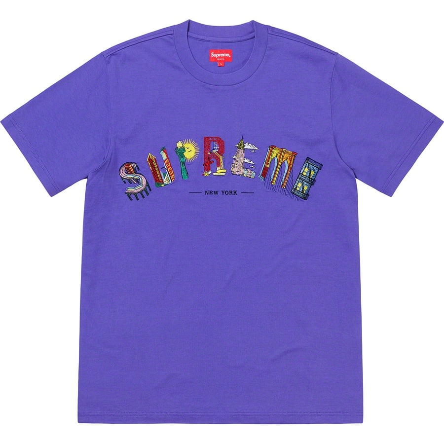 City Arc Tee Dusty Purple