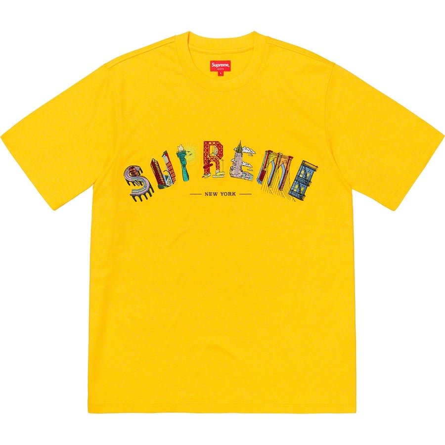 City Arc Tee Yellow