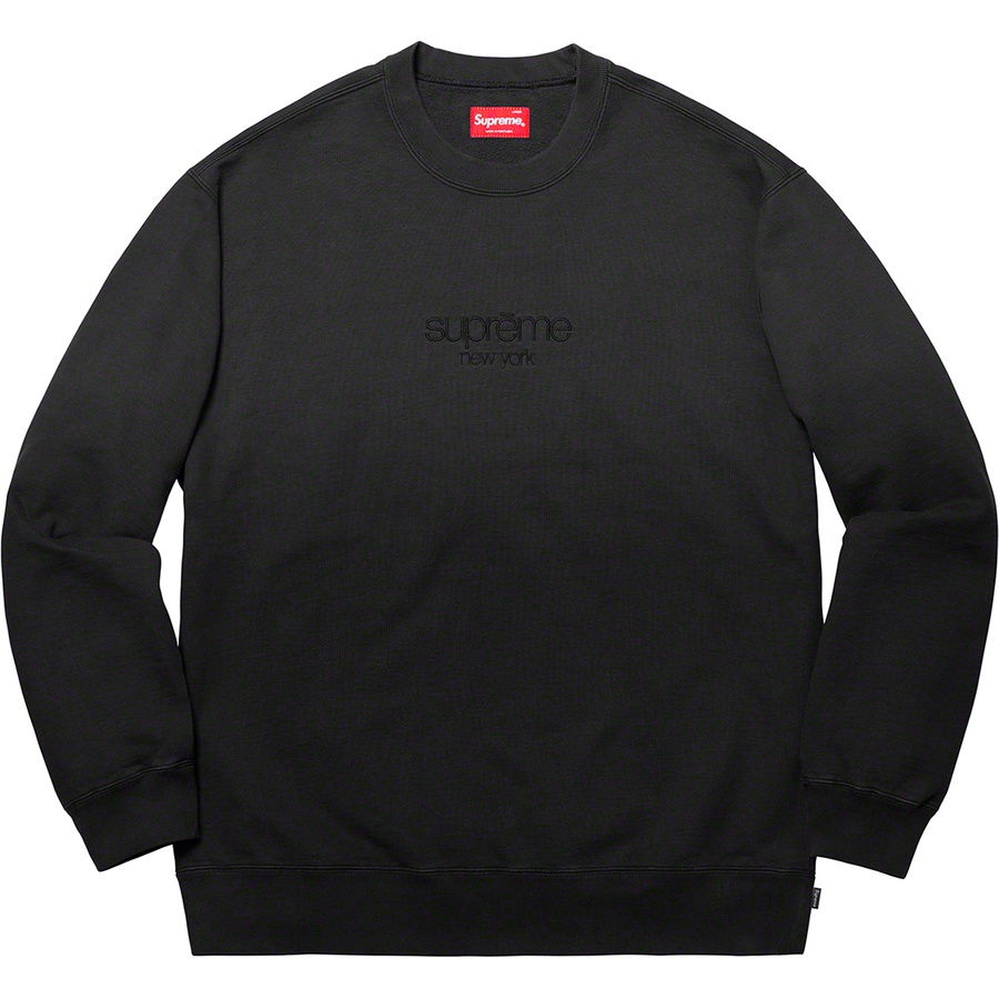 Details on Dipped Crewneck Black from spring summer
                                                    2019 (Price is $138)