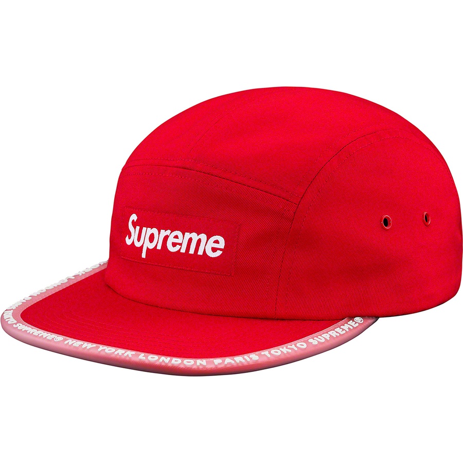 Details on Worldwide Visor Tape Camp Cap Red from spring summer
                                                    2019 (Price is $48)