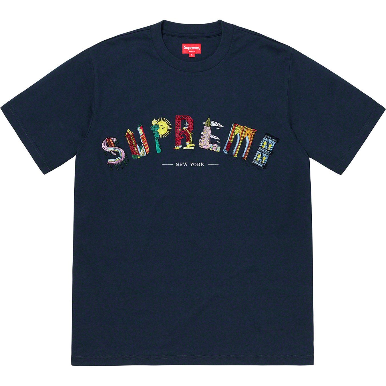 Mサイズ Supreme City Arc Tee WHITE 白