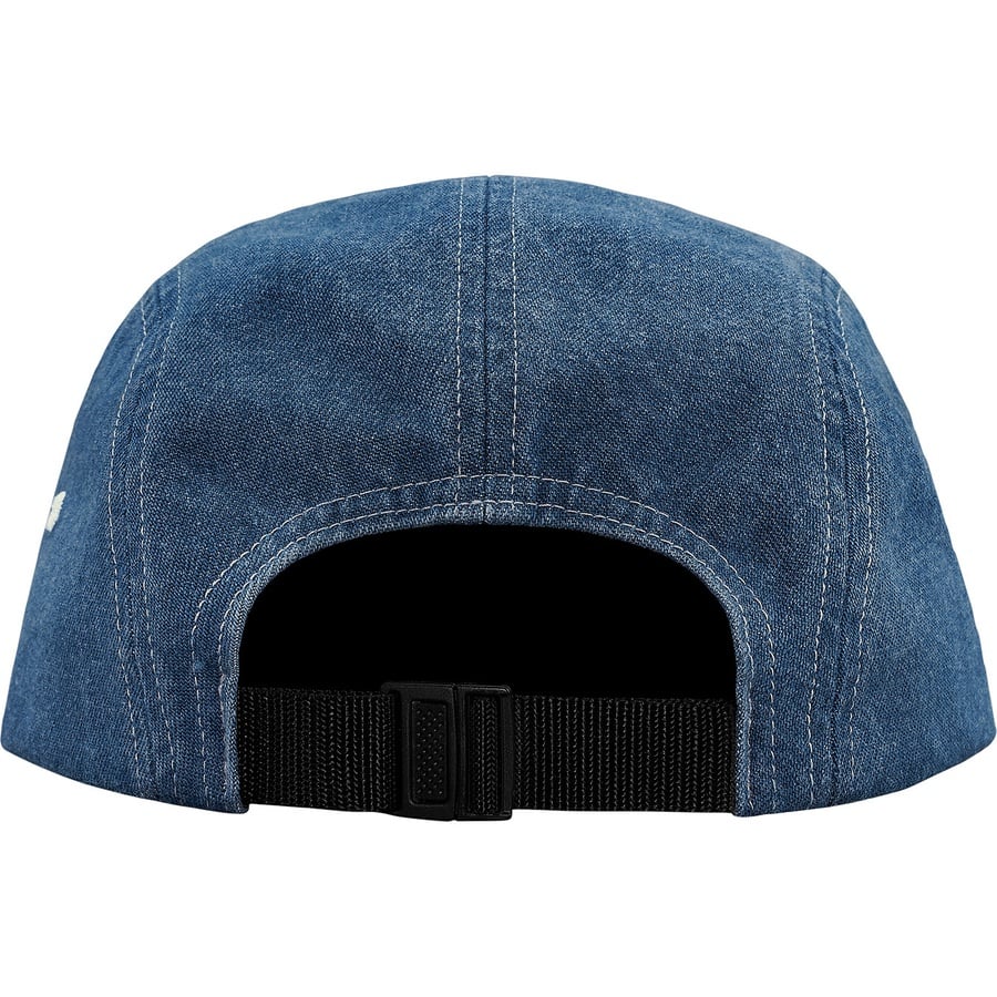 Details on Worldwide Visor Tape Camp Cap Denim from spring summer
                                                    2019 (Price is $48)