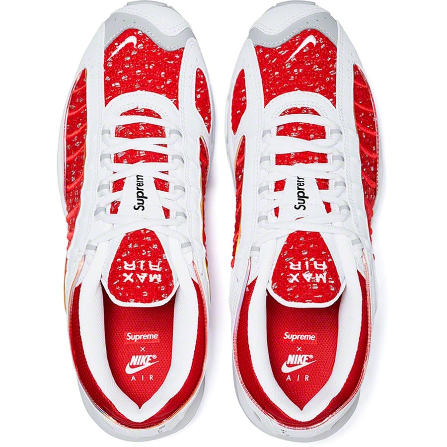 Details on Supreme Nike Air Tailwind IV White from spring summer
                                                    2019 (Price is $190)